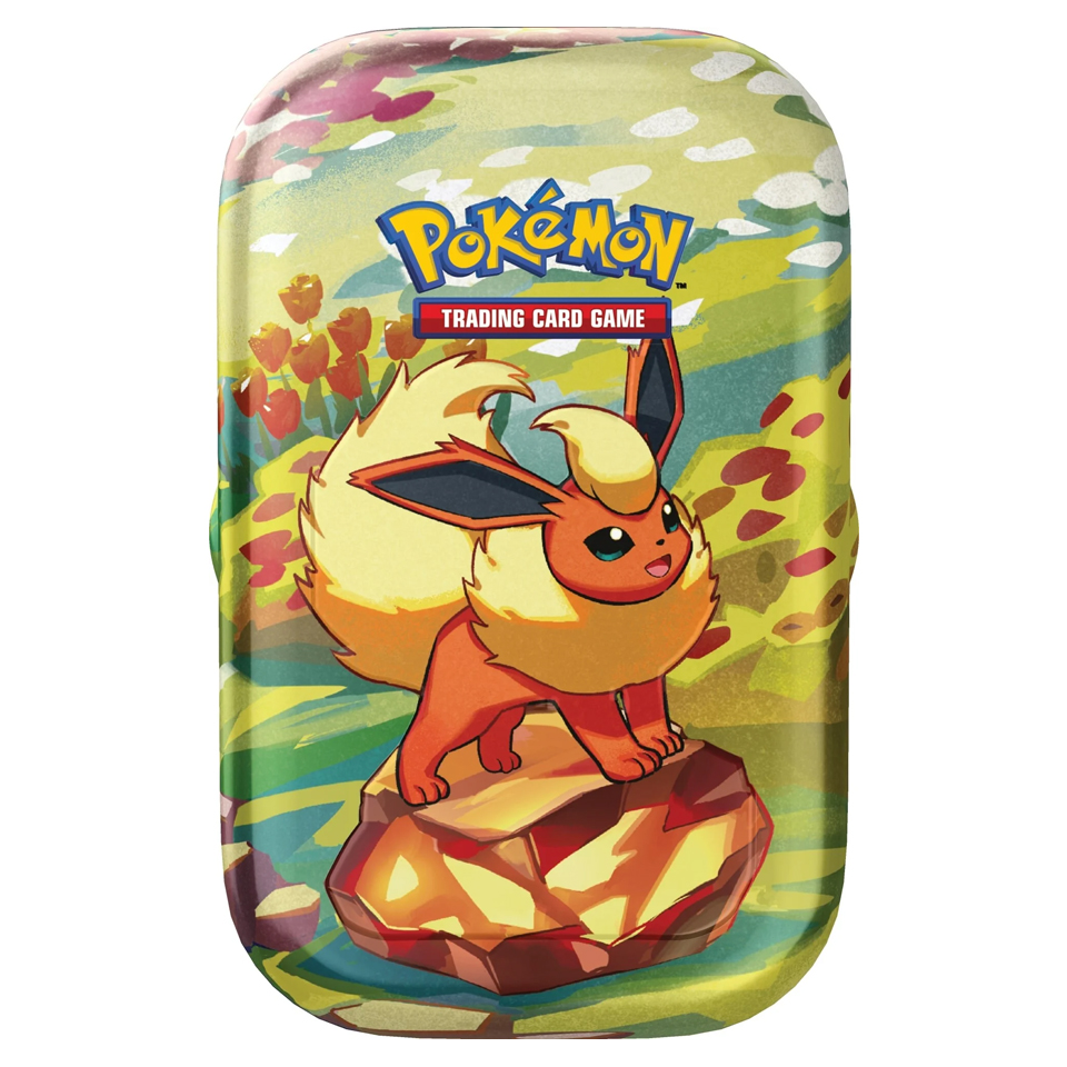 Evoluciones Prismáticas: Flareon Mini Tin