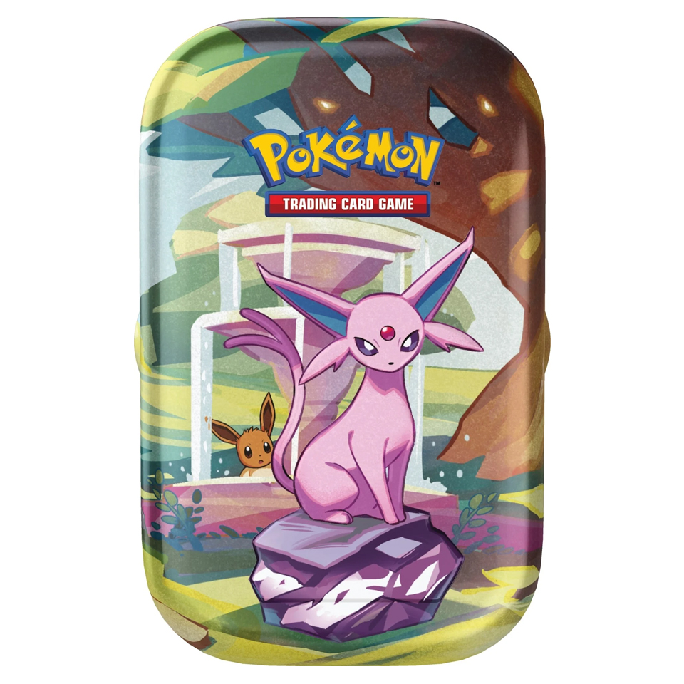 Evoluciones Prismáticas: Espeon Mini Tin