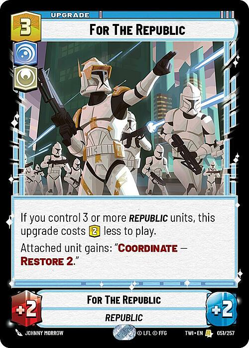 For The Republic Card Front