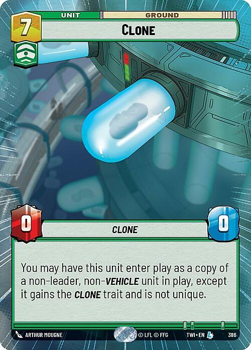 Clone Card Front