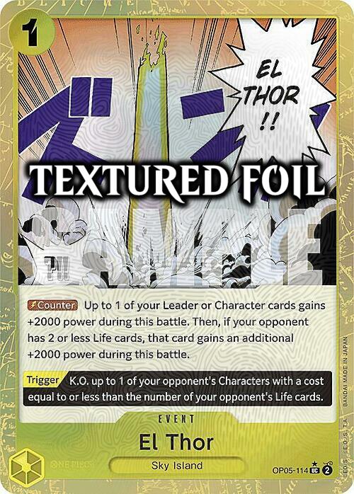 El Thor Card Front