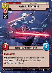 Asajj Ventress - Count Dooku's Assassin