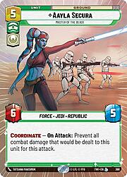 Aayla Secura, Maestra del sable