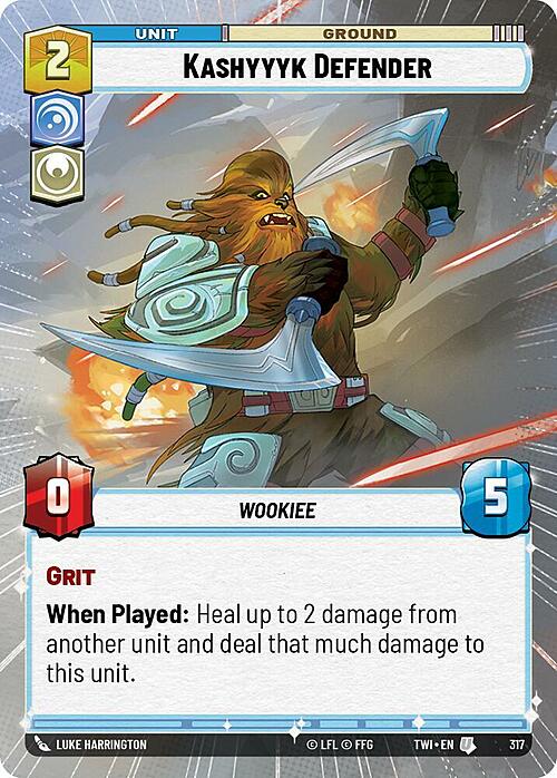 Kashyyyk Defender Card Front