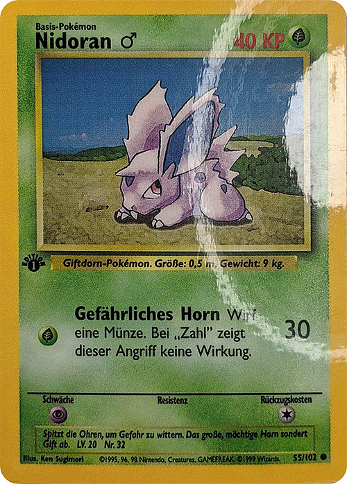 Nidoran M Card Front