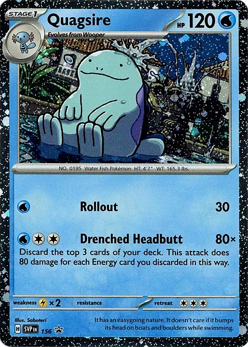 Quagsire Card Front