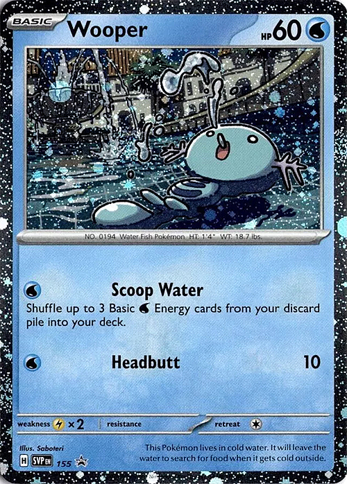 Wooper Card Front