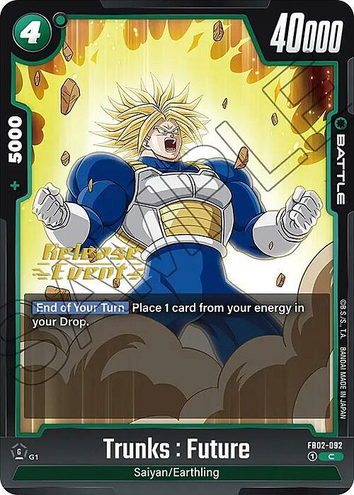 Trunks : Future Card Front