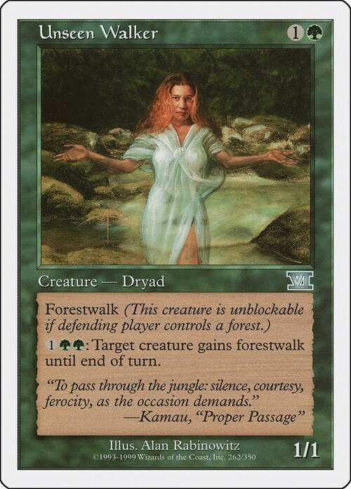 Unseen Walker Card Front