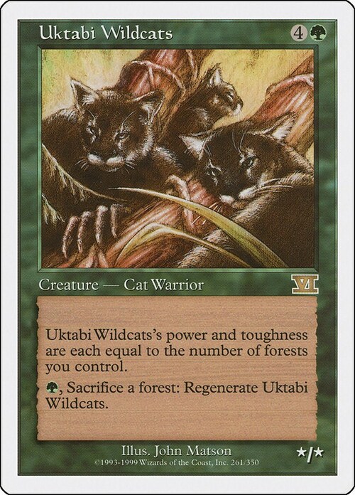 Uktabi Wildcats Card Front