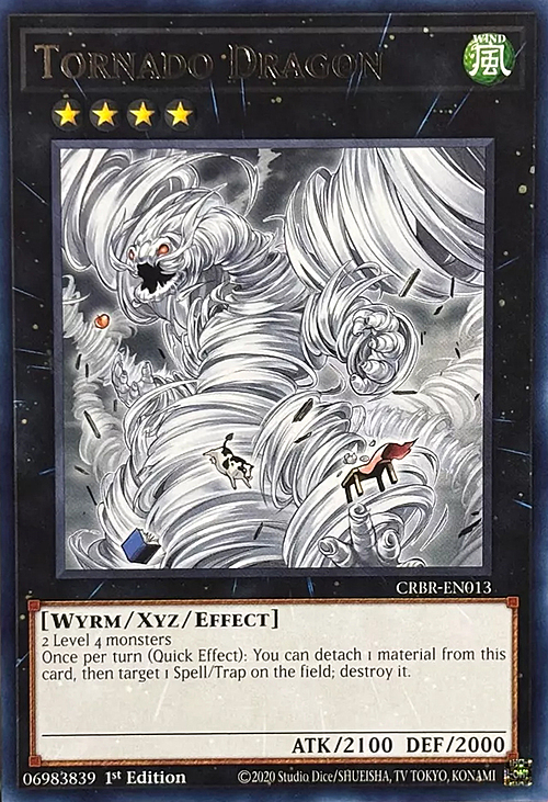 Tornado Dragon Card Front