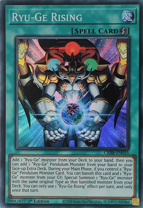 Ryu-Ge Rising Card Front