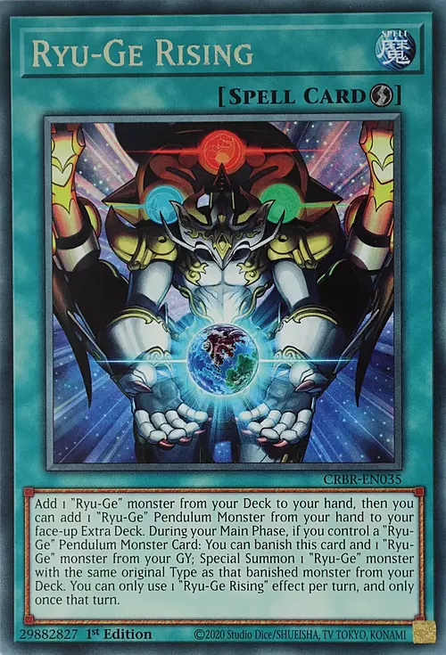 Ryu-Ge Rising Card Front