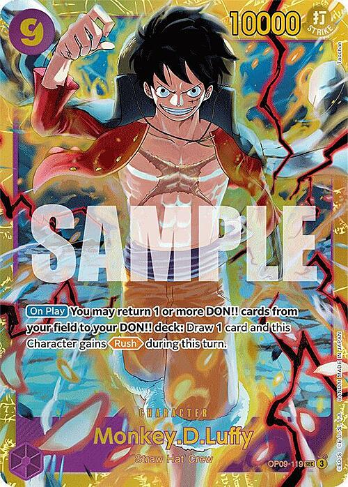 Monkey.D.Luffy Card Front