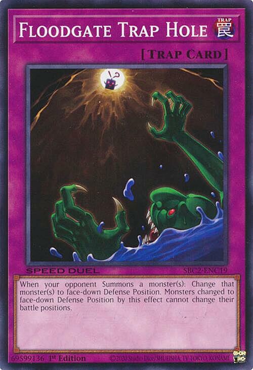 Floodgate Trap Hole Card Front