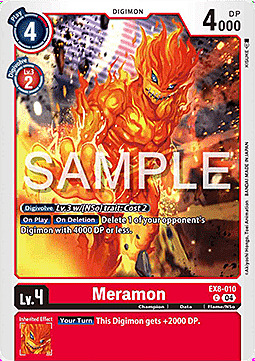 Meramon Card Front