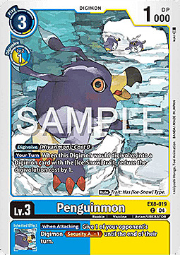 Penguinmon Card Front