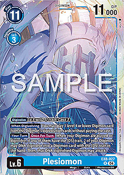 Plesiomon Card Front