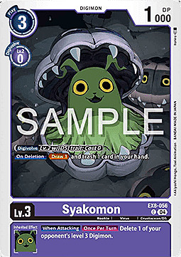 Syakomon Card Front