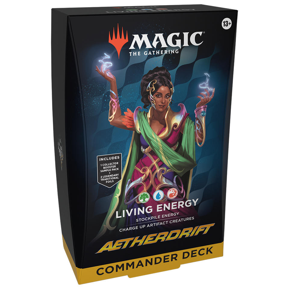 Commander: Aetherdrift: "Living Energy" Commander Deck