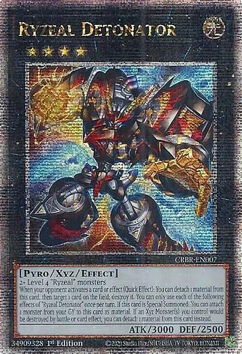 Ryzeal Detonator Card Front