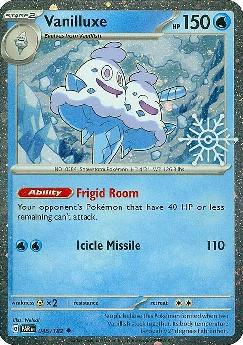 Vanilluxe Card Front