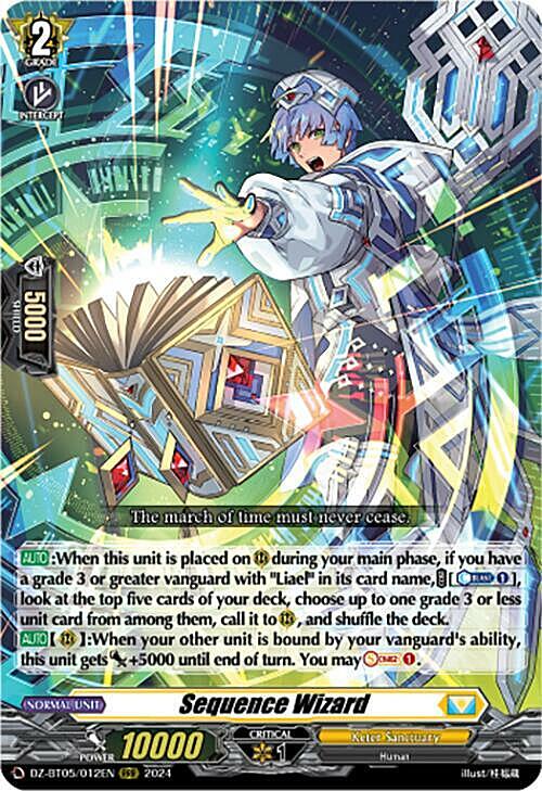 Sequence Wizard Card Front