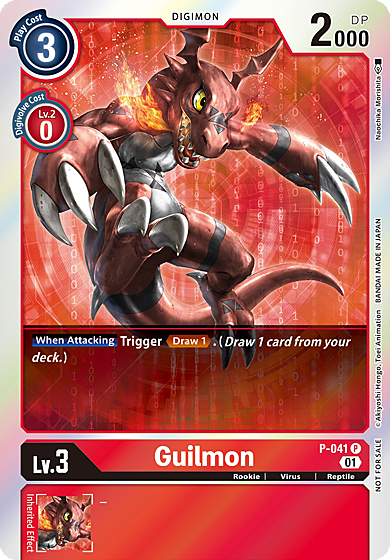 Guilmon Card Front