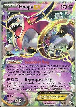 Hoopa EX Card Front