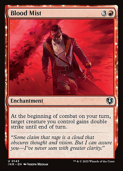 Blood Mist Card Front