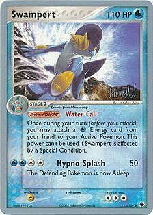 Swampert Card Front