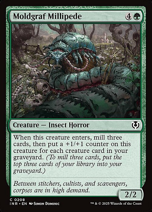 Moldgraf Millipede Card Front