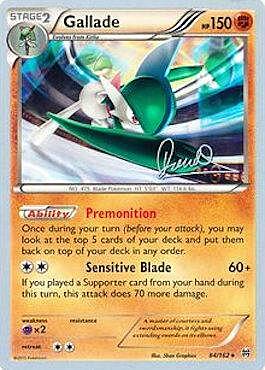 Gallade Card Front