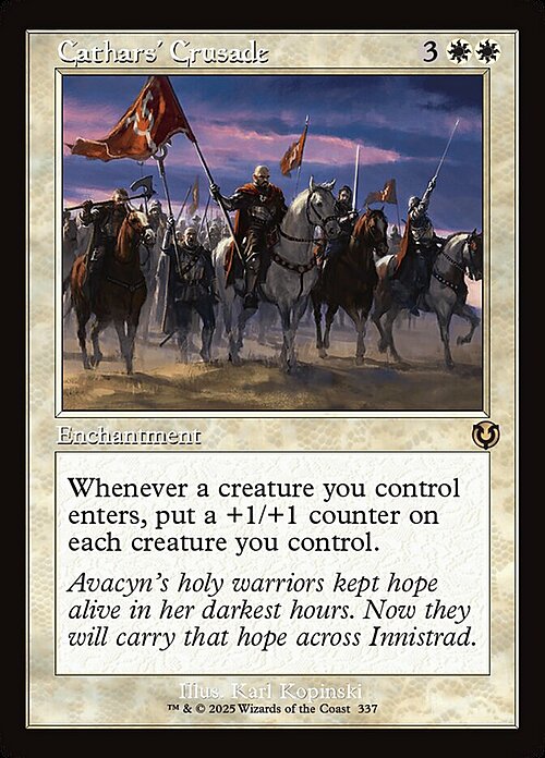 Cathars' Crusade Card Front