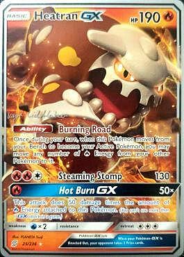 Heatran GX Card Front