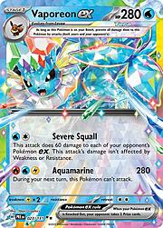 Vaporeon ex