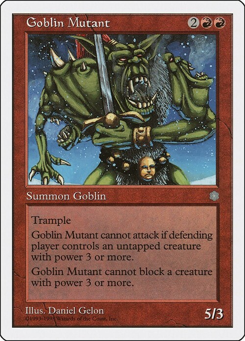 Goblin Mutant Card Front