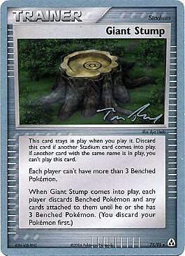 Giant Stump Card Front