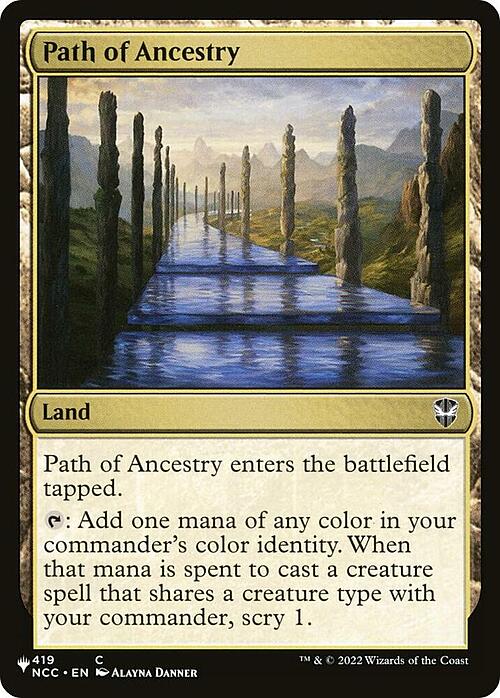 Path of Ancestry Card Front