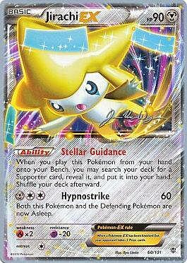 Jirachi EX Card Front