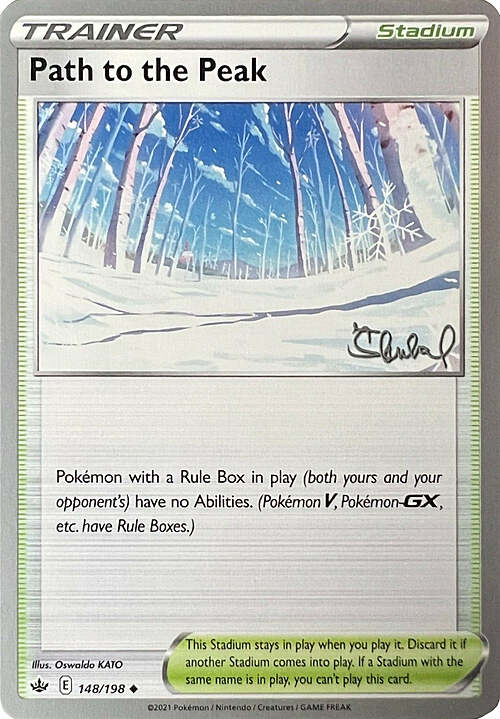 Path to the Peak Card Front