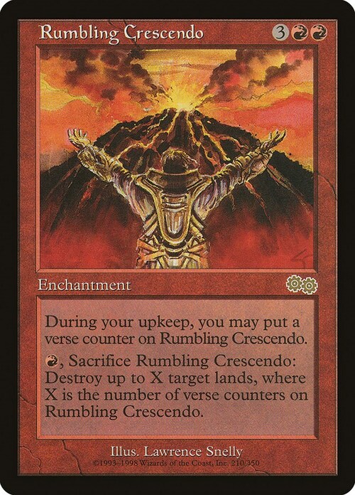 Rumbling Crescendo Card Front