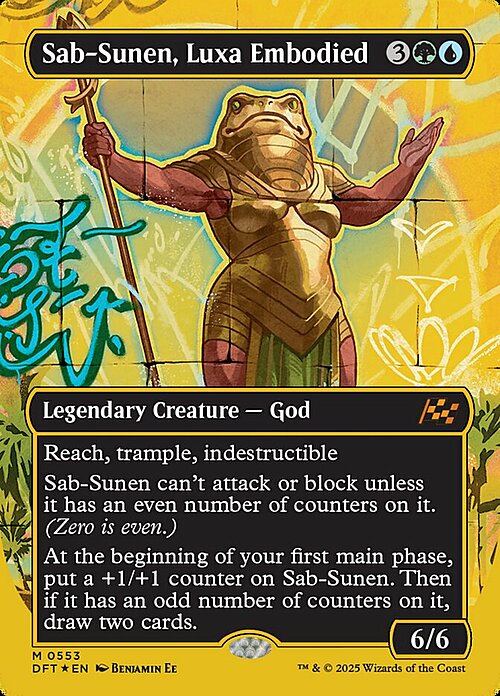 Sab-Sunen, Luxa Embodied Card Front