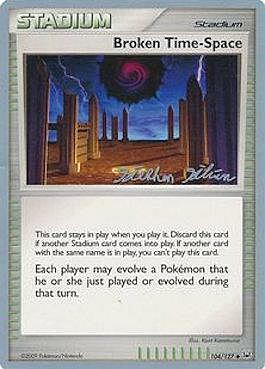 Broken Time-Space Card Front