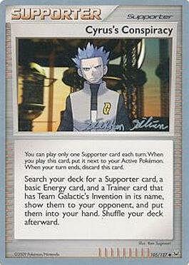 Cyrus's Conspiracy Card Front