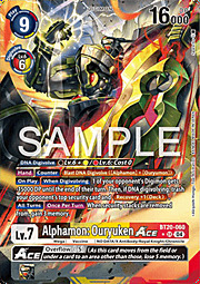 Alphamon: Ouryuken ACE