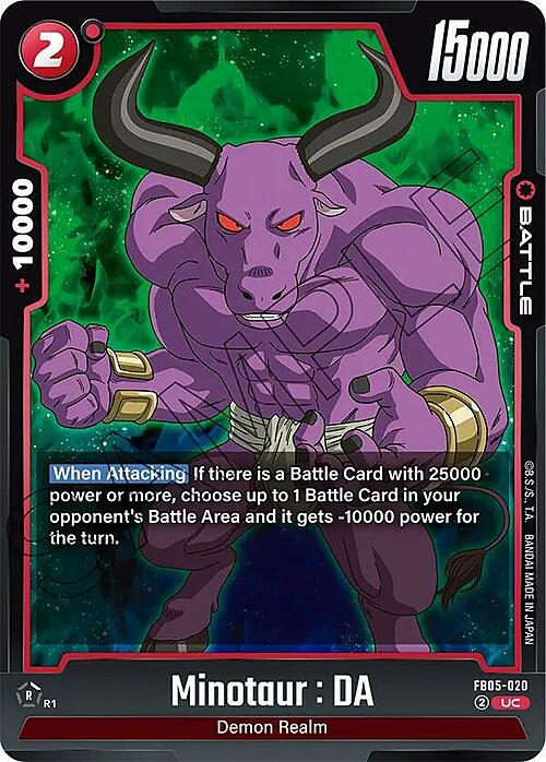 Minotaur : DA Card Front