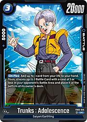 Trunks : Adolescence