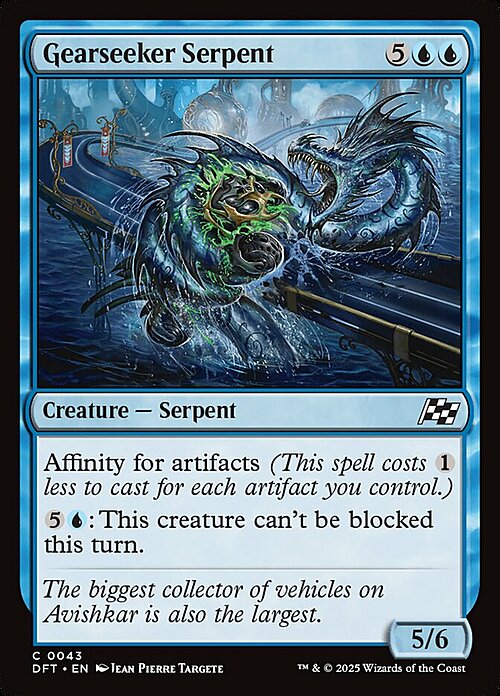 Gearseeker Serpent Card Front