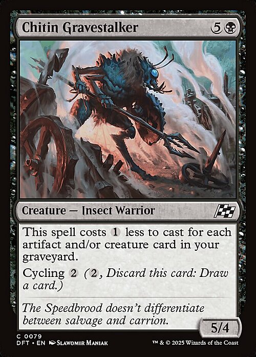 Chitin Gravestalker Card Front